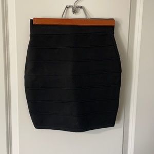 Small black pencil skirt